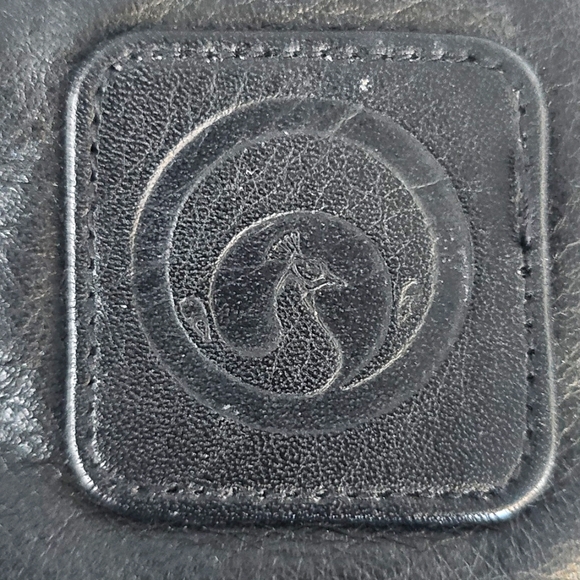 Black Leather Men's Clutch - Picture 2 of 7